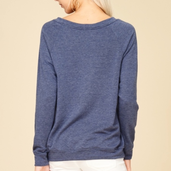 Restocked Cresent Super Soft Casual Star Pullover Various Sizes Available - Picture 3 of 5